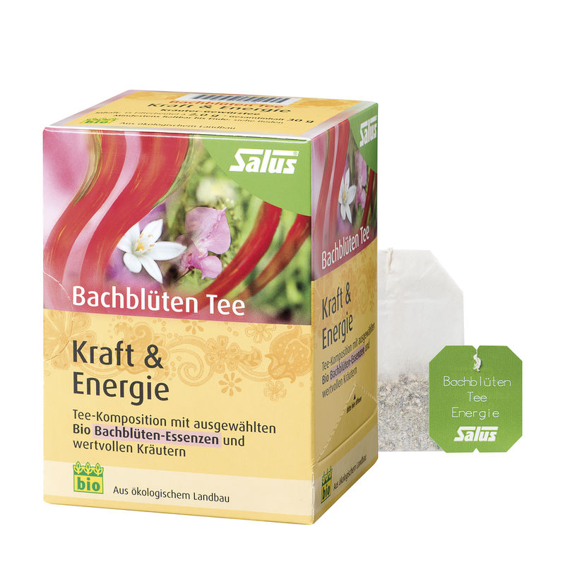 BACHBL�TEN TEE Kraft & Energie Bio Salus Fbtl.