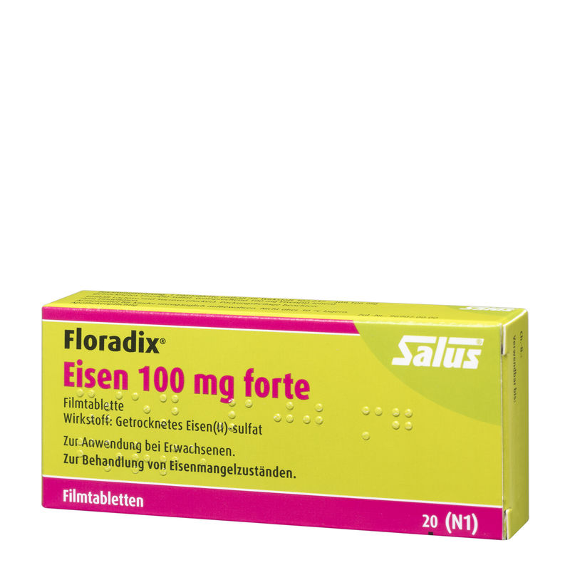 FLORADIX Eisen 100 mg forte Filmtabletten