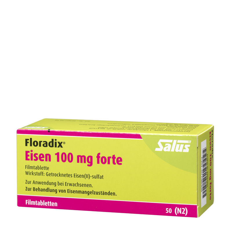 FLORADIX Eisen 100 mg forte Filmtabletten
