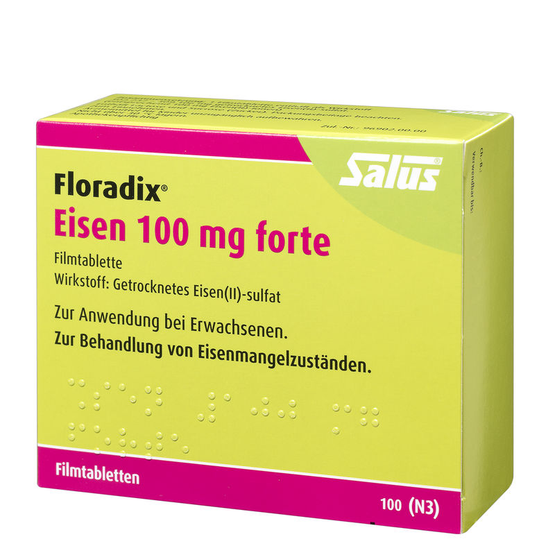 FLORADIX Eisen 100 mg forte Filmtabletten