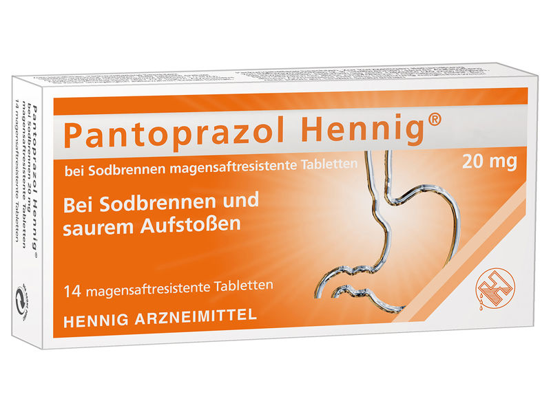 PANTOPRAZOL Hennig b.Sodbrennen 20 mg msr.Tabl.