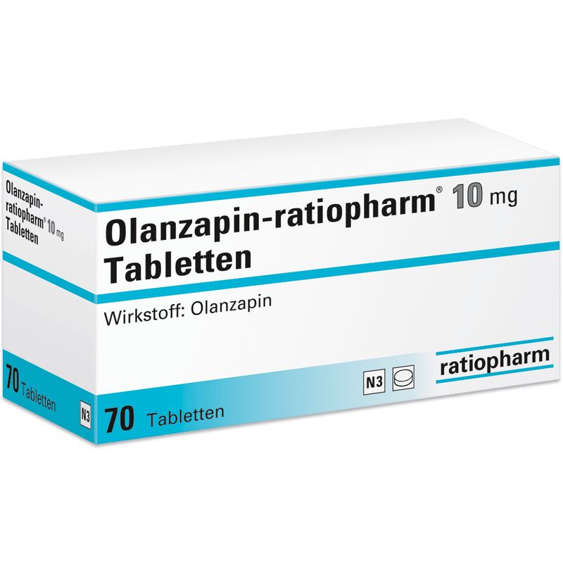 OLANZAPIN-ratiopharm 10 mg Tabletten