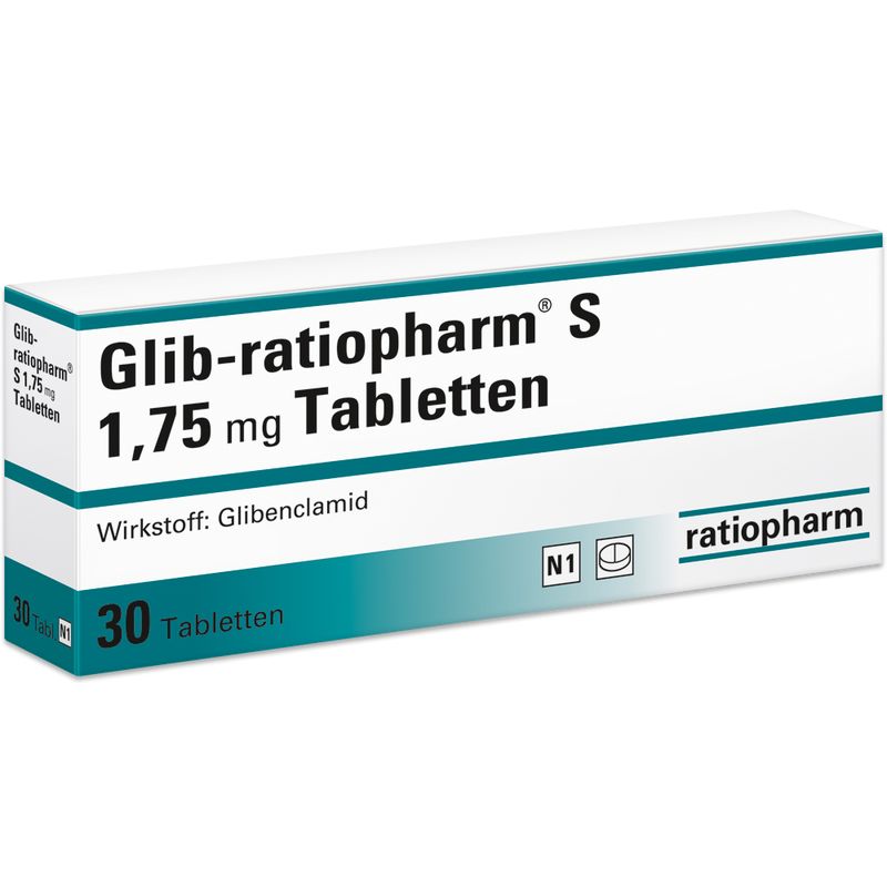 GLIB-ratiopharm S 1,75 mg Tabletten