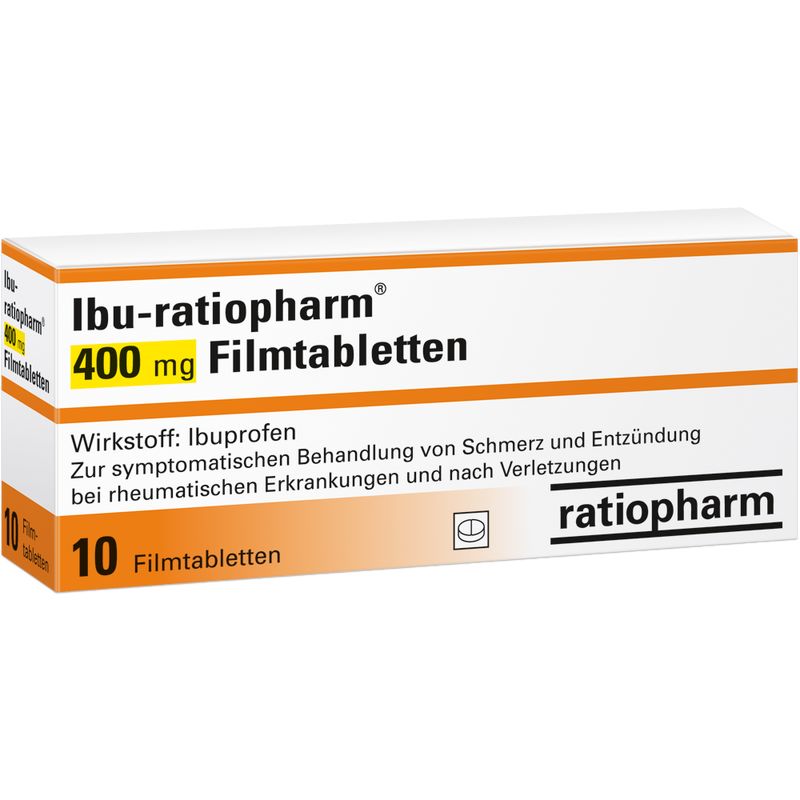 IBU-RATIOPHARM 400 mg Filmtabletten