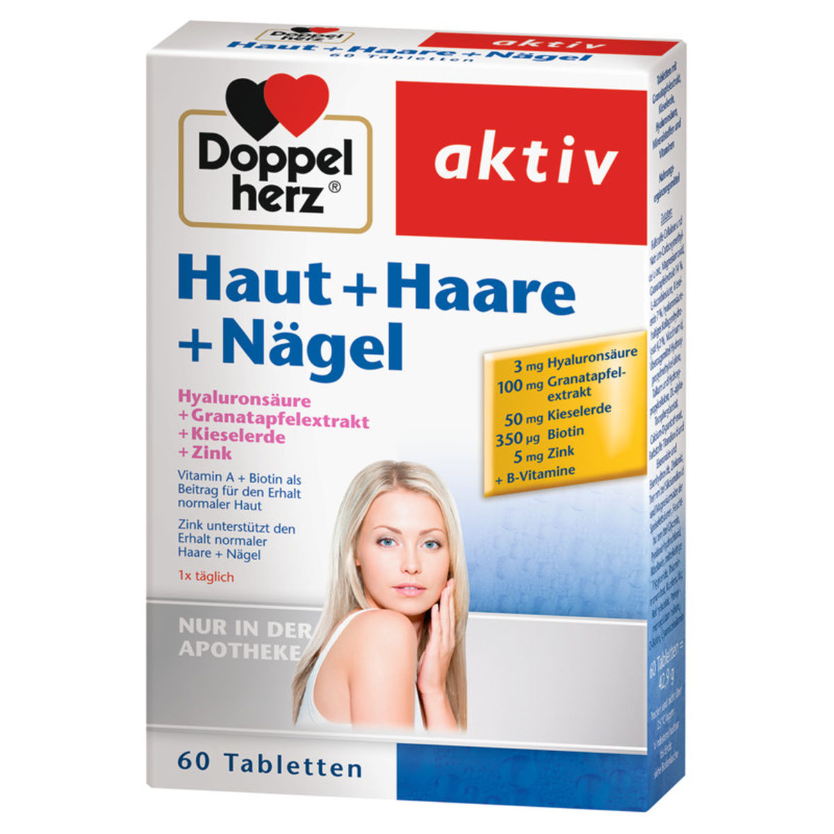 DOPPELHERZ Haut+Haare+N�gel Tabletten