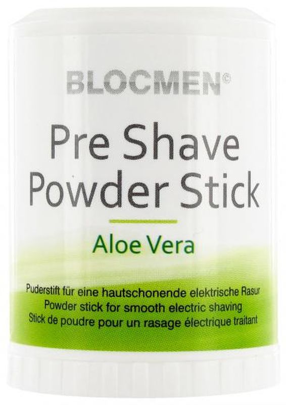 BLOCMEN Aloe Vera Pre Shave Powder Stick