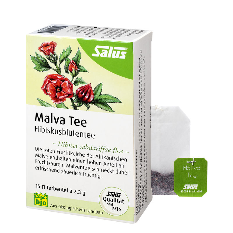 MALVATEE Hibiskusbl�tentee Bio Salus Filterbeutel