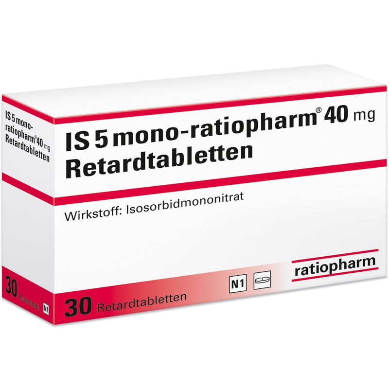 IS 5 mono-ratiopharm 40 mg Retardtabletten