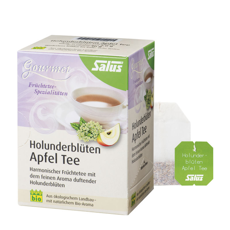 HOLUNDERBL�TEN Apfel Tee Salus Filterbeutel