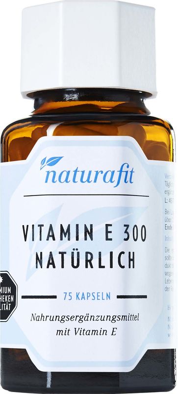 NATURAFIT Vitamin E 300 nat�rlich Kapseln