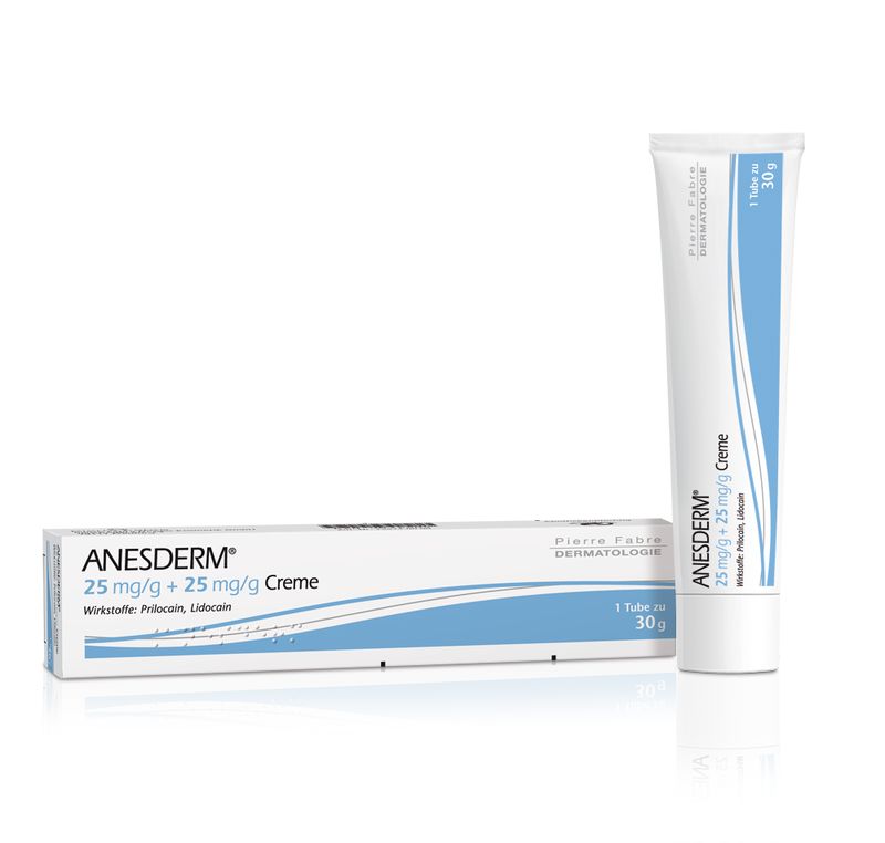 ANESDERM 25 mg/g + 25 mg/g Creme