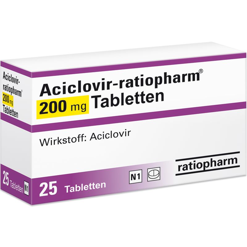 ACICLOVIR-ratiopharm 200 mg Tabletten
