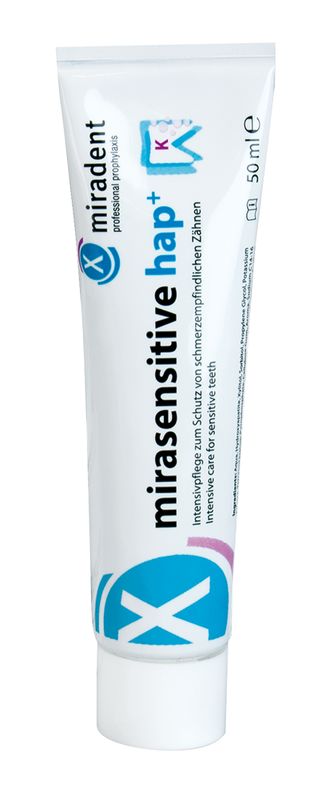 MIRADENT Zahncreme mirasensitive hap+