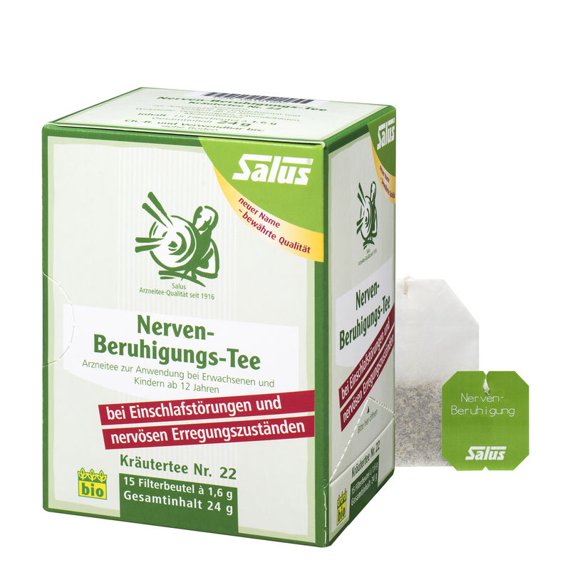 NERVEN-BERUHIGUNGS-Tee Kr�utertee Nr.22 Bio Salus
