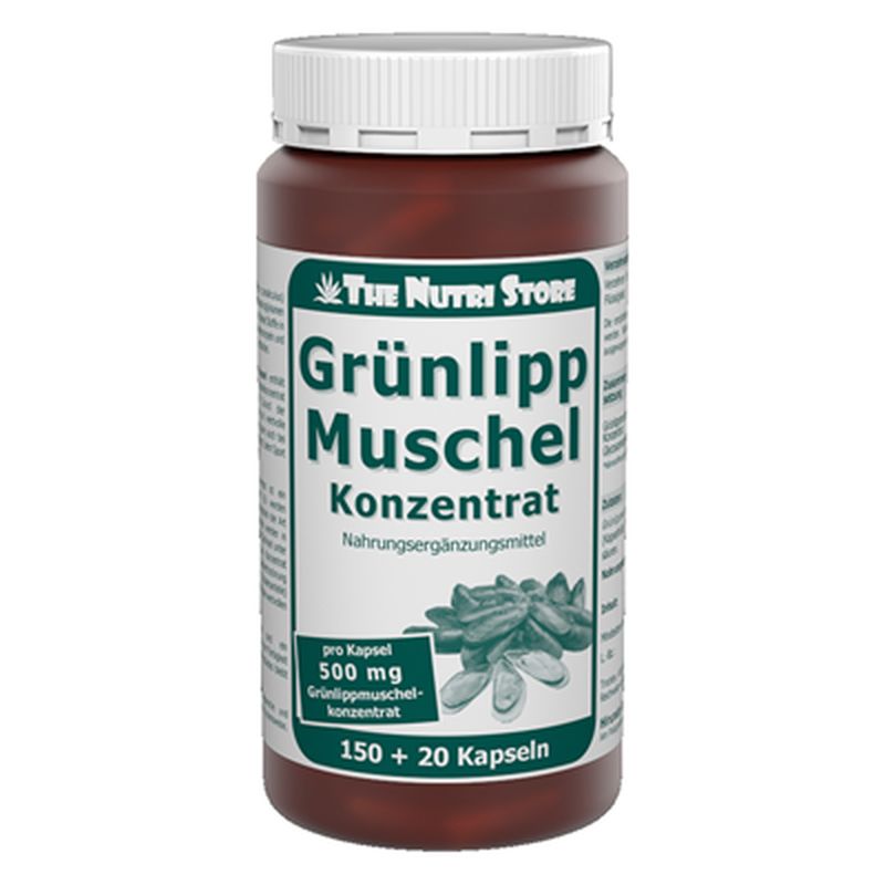 GR�NLIPPMUSCHEL 500 mg Konzentrat Kapseln