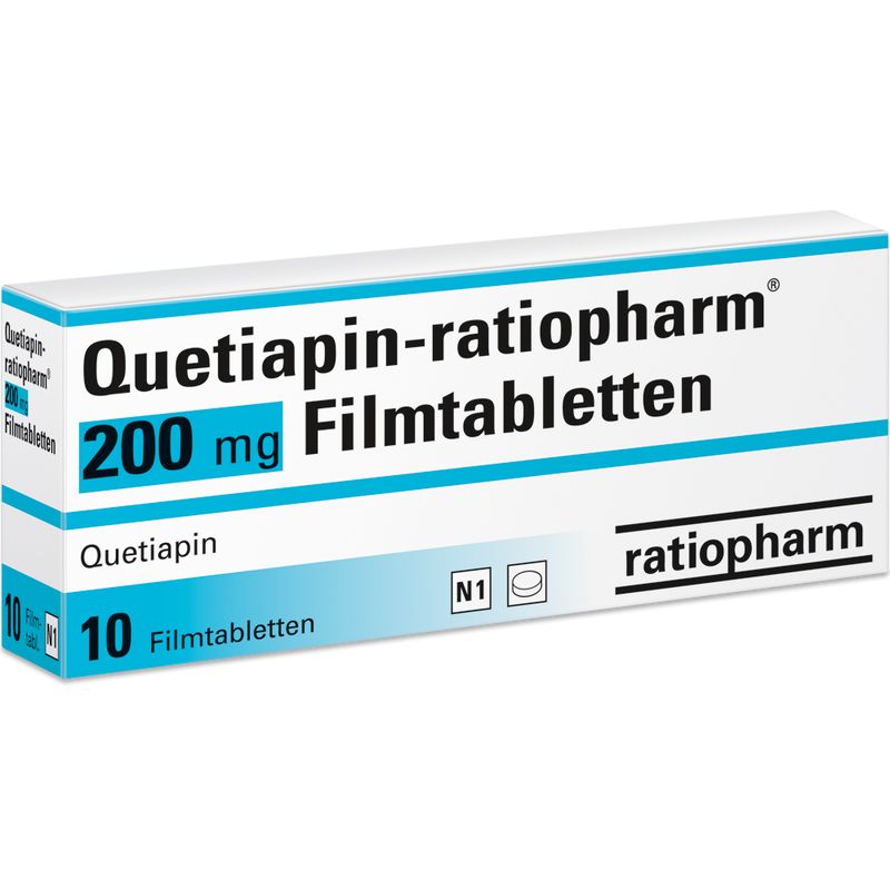 QUETIAPIN-ratiopharm 200 mg Filmtabletten