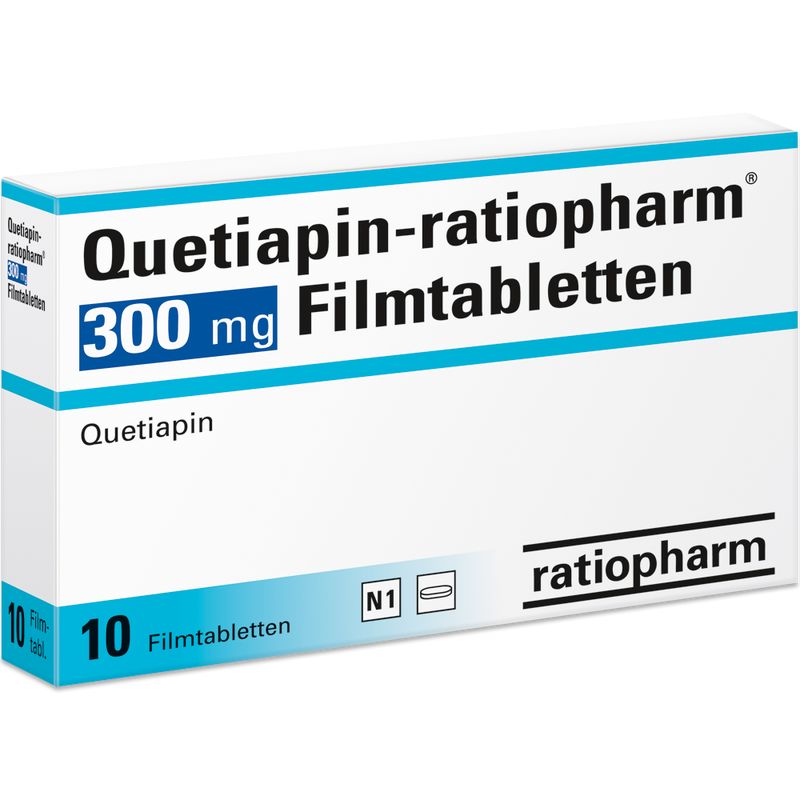 QUETIAPIN-ratiopharm 300 mg Filmtabletten