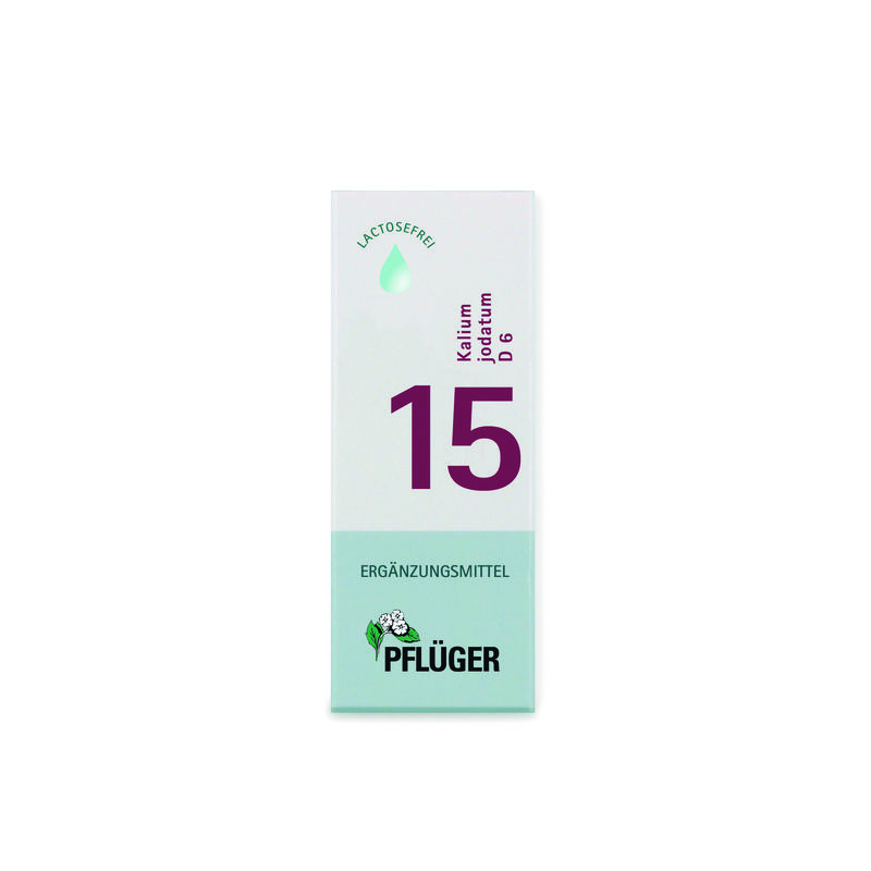 BIOCHEMIE Pfl�ger 15 Kalium jodatum D 6 Tropfen
