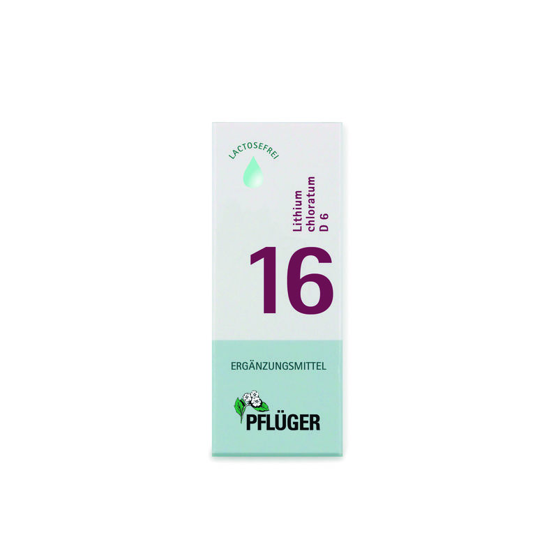 BIOCHEMIE Pfl�ger 16 Lithium chloratum D 6 Tropfen
