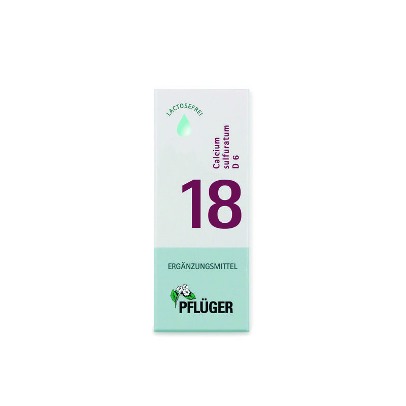 BIOCHEMIE Pfl�ger 18 Calcium sulfuratum D 6 Tropf.