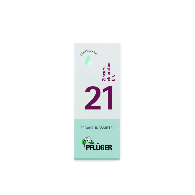 BIOCHEMIE Pfl�ger 21 Zincum chloratum D 6 Tropfen