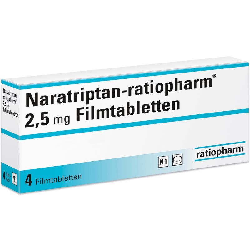 NARATRIPTAN-ratiopharm 2,5 mg Filmtabletten