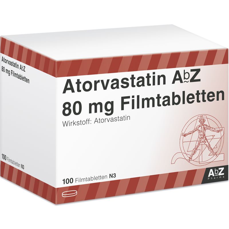 ATORVASTATIN AbZ 80 mg Filmtabletten