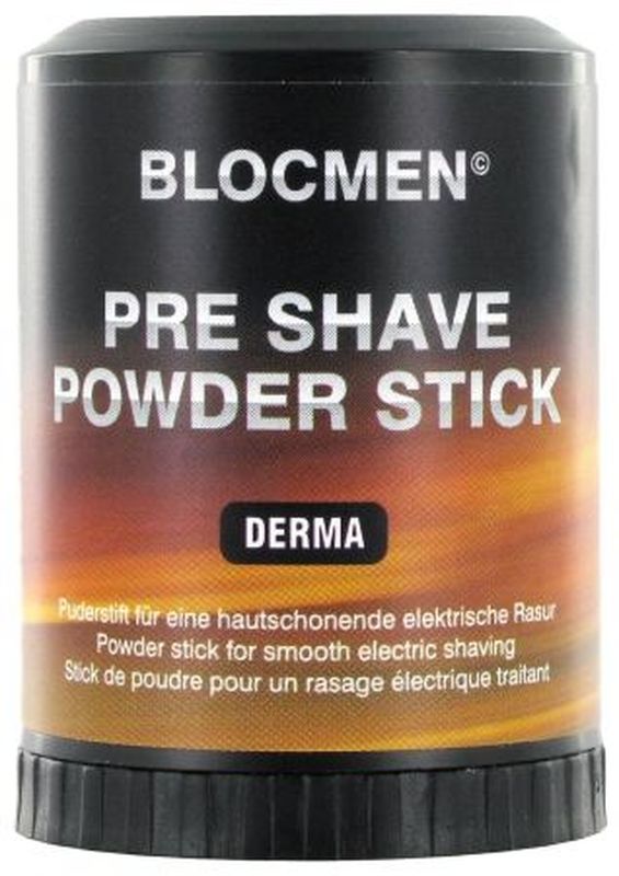 BLOCMEN Derma Pre Shave Powder Stick New