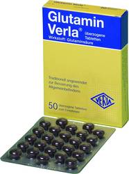 GLUTAMIN VERLA überzogene Tabletten