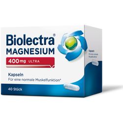 BIOLECTRA Magnesium 400 mg ultra Kapseln