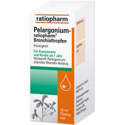 PELARGONIUM-RATIOPHARM Bronchialtropfen