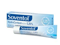 SOVENTOL Hydrocortisonacetat 0,25% Creme