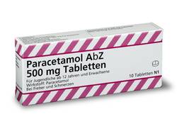 PARACETAMOL AbZ 500 mg Tabletten