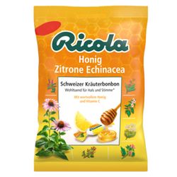 RICOLA m.Z.Beutel Echinacea Honig Zitrone Bonbons