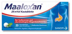 MAALOXAN 25 mVal Kautabletten