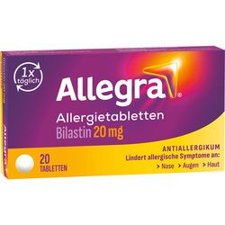 ALLEGRA Allergietabletten 20 mg Tabletten