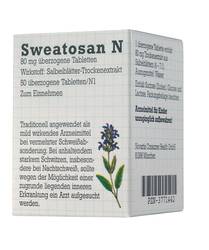 SWEATOSAN berzogene Tabletten