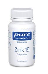 PURE ENCAPSULATIONS Zink 15 Zinkpicolinat Kapseln