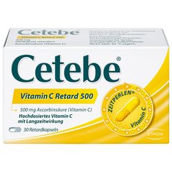 CETEBE Vitamin C Retardkapseln 500 mg