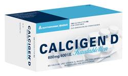 CALCIGEN D 600 mg/400 I.E. Kautabletten