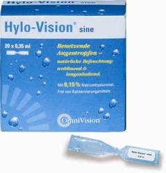 HYLO-VISION sine Einzeldosispipetten