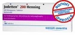 JODETTEN 200 Henning Tabletten
