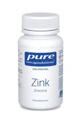 PURE ENCAPSULATIONS Zink Zinkcitrat Kapseln