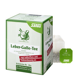 LEBER GALLE-Tee Krutertee Nr.18a Salus Filterbtl.