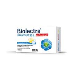 BIOLECTRA Magnesium 365 mg fortissimum Zitrone