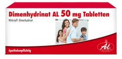 DIMENHYDRINAT AL 50 mg Tabletten