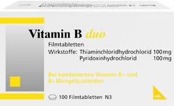 VITAMIN B DUO Filmtabletten