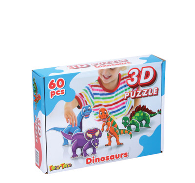 Dinosaurier-Puzzle 3D