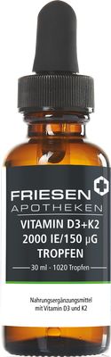 FN Vitamin D3+K2 2000 I.E./ 150�g Tropfen