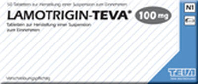 LAMOTRIGIN Teva 100mg Tabletten